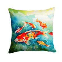 Load image into Gallery viewer, Koi Fish Throw Pillow