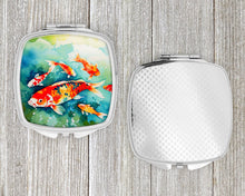 Load image into Gallery viewer, Koi Fish Compact Mirror – Stylish Purse Mirror with Artistic Covers