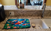 Load image into Gallery viewer, Koi Fish Dish Drying Mat