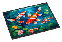 Load image into Gallery viewer, Koi Fish Doormat - 18X27 Indoor / Outdoor Rug | Made in USA