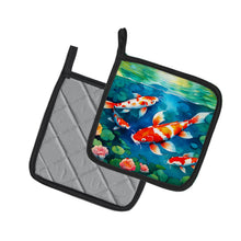 Load image into Gallery viewer, Koi Fish Pot Holders - Set of 2 Decorative Kitchen Helpers | Made in the USA