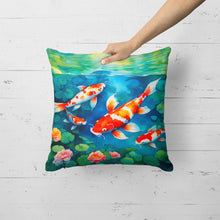 Load image into Gallery viewer, Koi Fish Throw Pillow