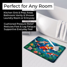 Load image into Gallery viewer, Koi Fish Memory Foam Kitchen Mat DAC2797RUG