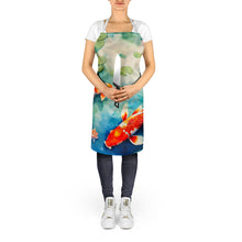 Load image into Gallery viewer, Koi Fish Apron – Artist-Designed Kitchen, BBQ &amp; Craft Apron