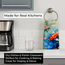 Load image into Gallery viewer, Koi Fish Kitchen Towel DAC2798KTWL