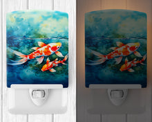 Load image into Gallery viewer, Koi Fish Ceramic Night Light