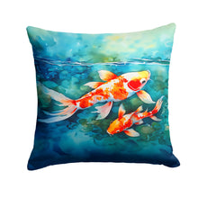 Load image into Gallery viewer, Koi Fish Throw Pillow