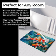 Load image into Gallery viewer, Koi Fish Memory Foam Kitchen Mat DAC2799RUG