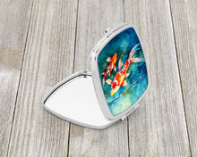 Load image into Gallery viewer, Koi Fish Compact Mirror – Stylish Purse Mirror with Artistic Covers