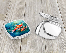 Load image into Gallery viewer, Koi Fish Compact Mirror – Stylish Purse Mirror with Artistic Covers