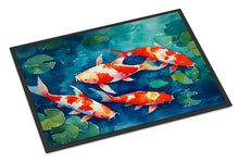 Load image into Gallery viewer, Koi Fish Doormat - Large 24x36 – Indoor/Outdoor Floor Mat with Artistic Flair