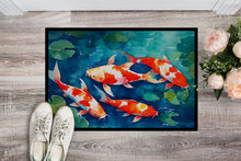 Load image into Gallery viewer, Koi Fish Doormat - 18X27 Indoor / Outdoor Rug | Made in USA