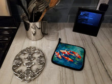 Load image into Gallery viewer, Koi Fish Pot Holders - Set of 2 Decorative Kitchen Helpers | Made in the USA