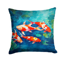 Load image into Gallery viewer, Koi Fish Throw Pillow