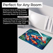 Load image into Gallery viewer, Koi Fish Memory Foam Kitchen Mat DAC2800RUG