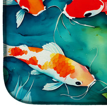 Load image into Gallery viewer, Koi Fish Dish Drying Mat