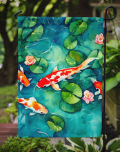 Load image into Gallery viewer, Koi Fish Garden Flag – Outdoor Decorative Yard Flag