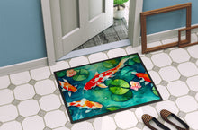 Load image into Gallery viewer, Koi Fish Doormat - Large 24x36 – Indoor/Outdoor Floor Mat with Artistic Flair