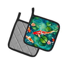 Load image into Gallery viewer, Koi Fish Pot Holders - Set of 2 Decorative Kitchen Helpers | Made in the USA