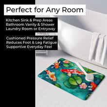 Load image into Gallery viewer, Koi Fish Memory Foam Kitchen Mat DAC2801RUG