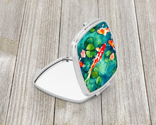Load image into Gallery viewer, Koi Fish Compact Mirror – Stylish Purse Mirror with Artistic Covers