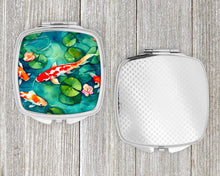 Load image into Gallery viewer, Koi Fish Compact Mirror – Stylish Purse Mirror with Artistic Covers