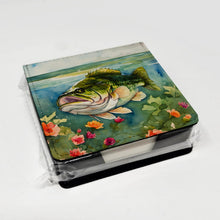 Load image into Gallery viewer, Largemouth Bass PU Leather Note Paper Holder