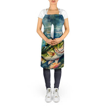 Load image into Gallery viewer, Largemouth Bass Apron – Artist-Designed Kitchen, BBQ &amp; Craft Apron