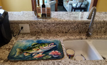 Load image into Gallery viewer, Largemouth Bass Dish Drying Mat