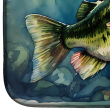 Load image into Gallery viewer, Largemouth Bass Dish Drying Mat
