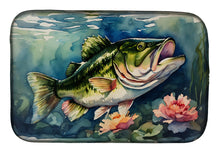 Load image into Gallery viewer, Largemouth Bass Dish Drying Mat