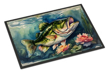 Load image into Gallery viewer, Largemouth Bass Doormat - Large 24x36 – Indoor/Outdoor Floor Mat with Artistic Flair