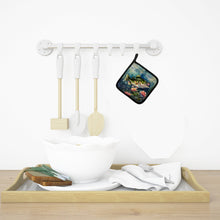 Load image into Gallery viewer, Largemouth Bass Pot Holders - Set of 2 Decorative Kitchen Helpers | Made in the USA