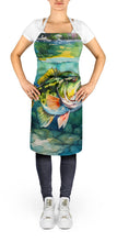 Load image into Gallery viewer, Largemouth Bass Apron – Artist-Designed Kitchen, BBQ &amp; Craft Apron