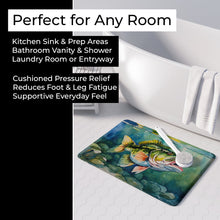 Load image into Gallery viewer, Largemouth Bass Memory Foam Kitchen Mat DAC2804RUG