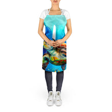 Load image into Gallery viewer, Loggerhead Sea Turtle Apron – Artist-Designed Kitchen, BBQ &amp; Craft Apron
