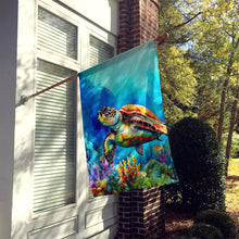 Load image into Gallery viewer, Loggerhead Sea Turtle House Flag