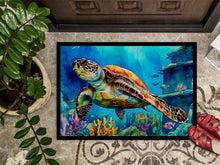 Load image into Gallery viewer, Loggerhead Sea Turtle Doormat - Large 24x36 – Indoor/Outdoor Floor Mat with Artistic Flair