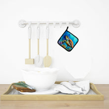 Load image into Gallery viewer, Loggerhead Sea Turtle Pot Holders - Set of 2 Decorative Kitchen Helpers | Made in the USA