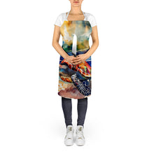 Load image into Gallery viewer, Loggerhead Sea Turtle Apron – Artist-Designed Kitchen, BBQ &amp; Craft Apron