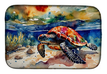 Load image into Gallery viewer, Loggerhead Sea Turtle Dish Drying Mat