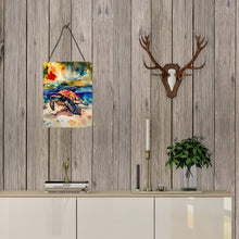 Load image into Gallery viewer, Loggerhead Sea Turtle Wall or Door Hanging Prints