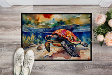 Load image into Gallery viewer, Loggerhead Sea Turtle Doormat - 18X27 Indoor / Outdoor Rug | Made in USA