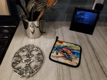Load image into Gallery viewer, Loggerhead Sea Turtle Pot Holders - Set of 2 Decorative Kitchen Helpers | Made in the USA