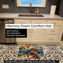 Load image into Gallery viewer, Loggerhead Sea Turtle Memory Foam Kitchen Mat DAC2806RUG