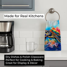 Load image into Gallery viewer, Loggerhead Sea Turtle Kitchen Towel DAC2807KTWL