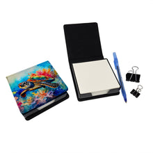 Load image into Gallery viewer, Loggerhead Sea Turtle PU Leather Note Paper Holder