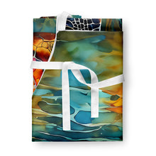 Load image into Gallery viewer, Loggerhead Sea Turtle Apron – Artist-Designed Kitchen, BBQ &amp; Craft Apron
