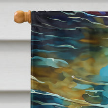 Load image into Gallery viewer, Loggerhead Sea Turtle House Flag