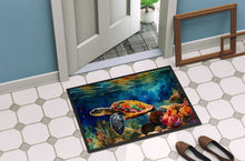 Load image into Gallery viewer, Loggerhead Sea Turtle Doormat - Large 24x36 – Indoor/Outdoor Floor Mat with Artistic Flair